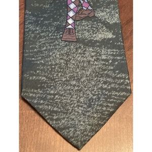 Hathaway Golf Red Green 100% Silk Men’s Neck Tie Made In USA